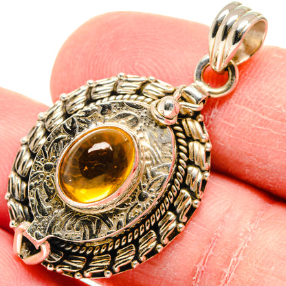 Citrine Pendants handcrafted by Ana Silver Co - PD19953