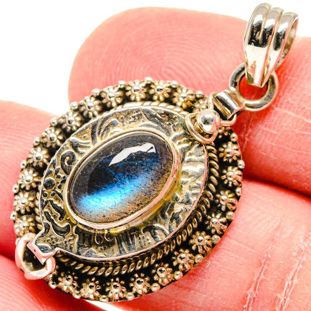 Labradorite Pendants handcrafted by Ana Silver Co - PD19955