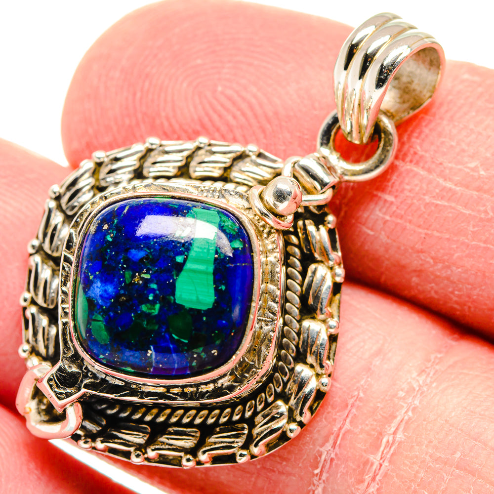 Azurite Pendants handcrafted by Ana Silver Co - PD19962