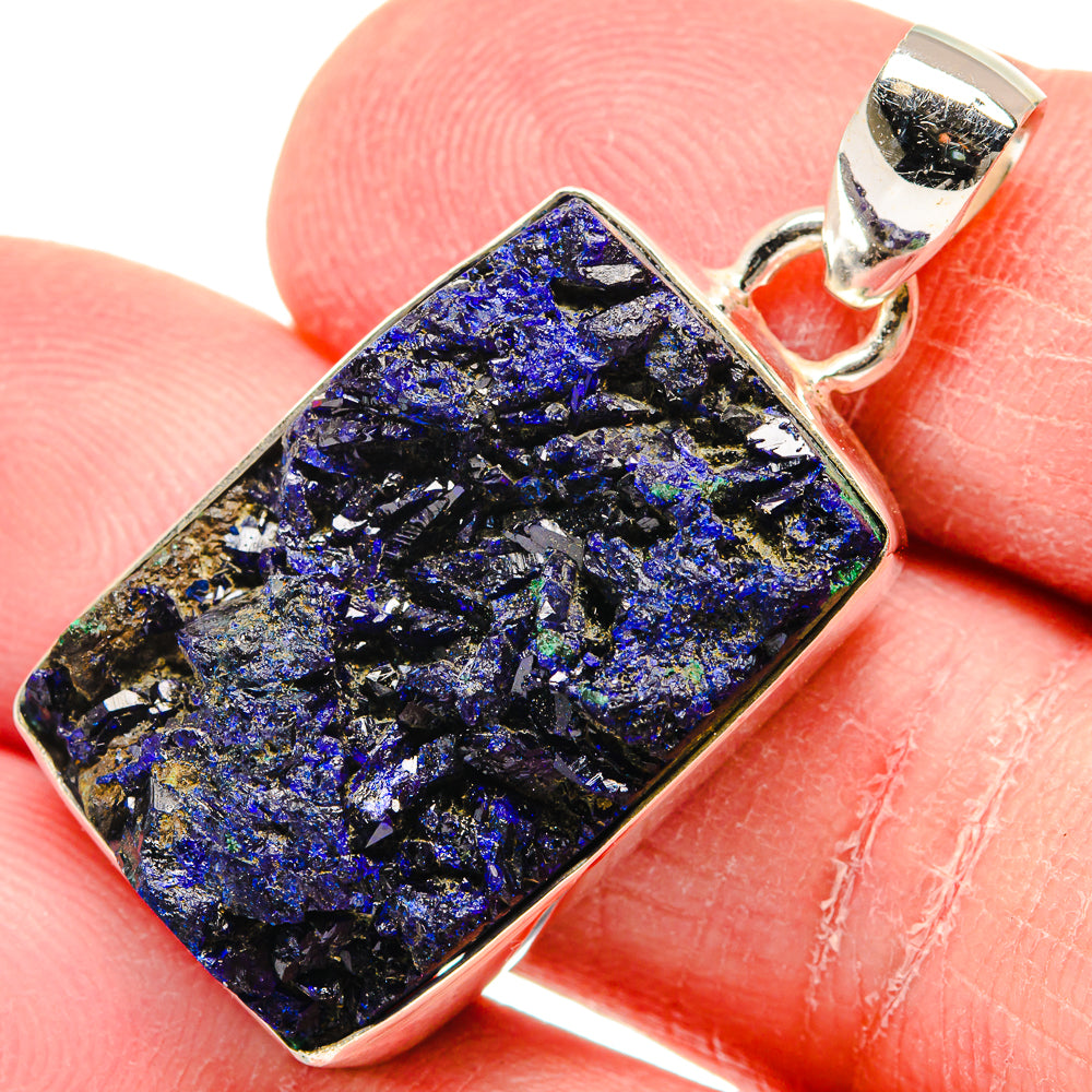 Azurite Pendants handcrafted by Ana Silver Co - PD19978