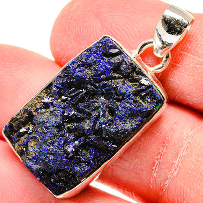 Azurite Pendants handcrafted by Ana Silver Co - PD19978