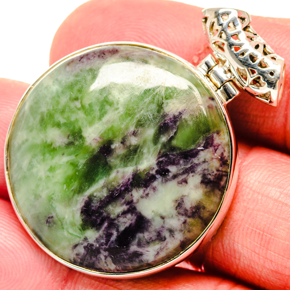 Kammererite Pendants handcrafted by Ana Silver Co - PD19991