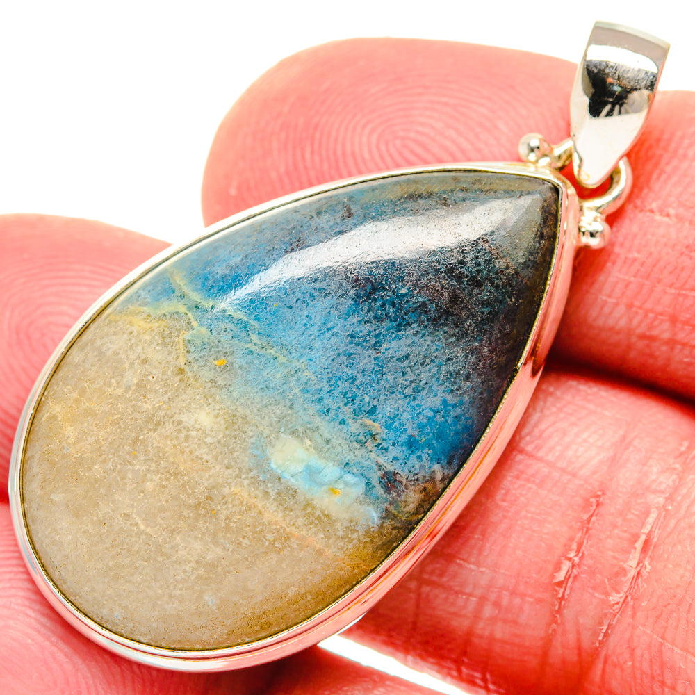Apatite Pendants handcrafted by Ana Silver Co - PD20002