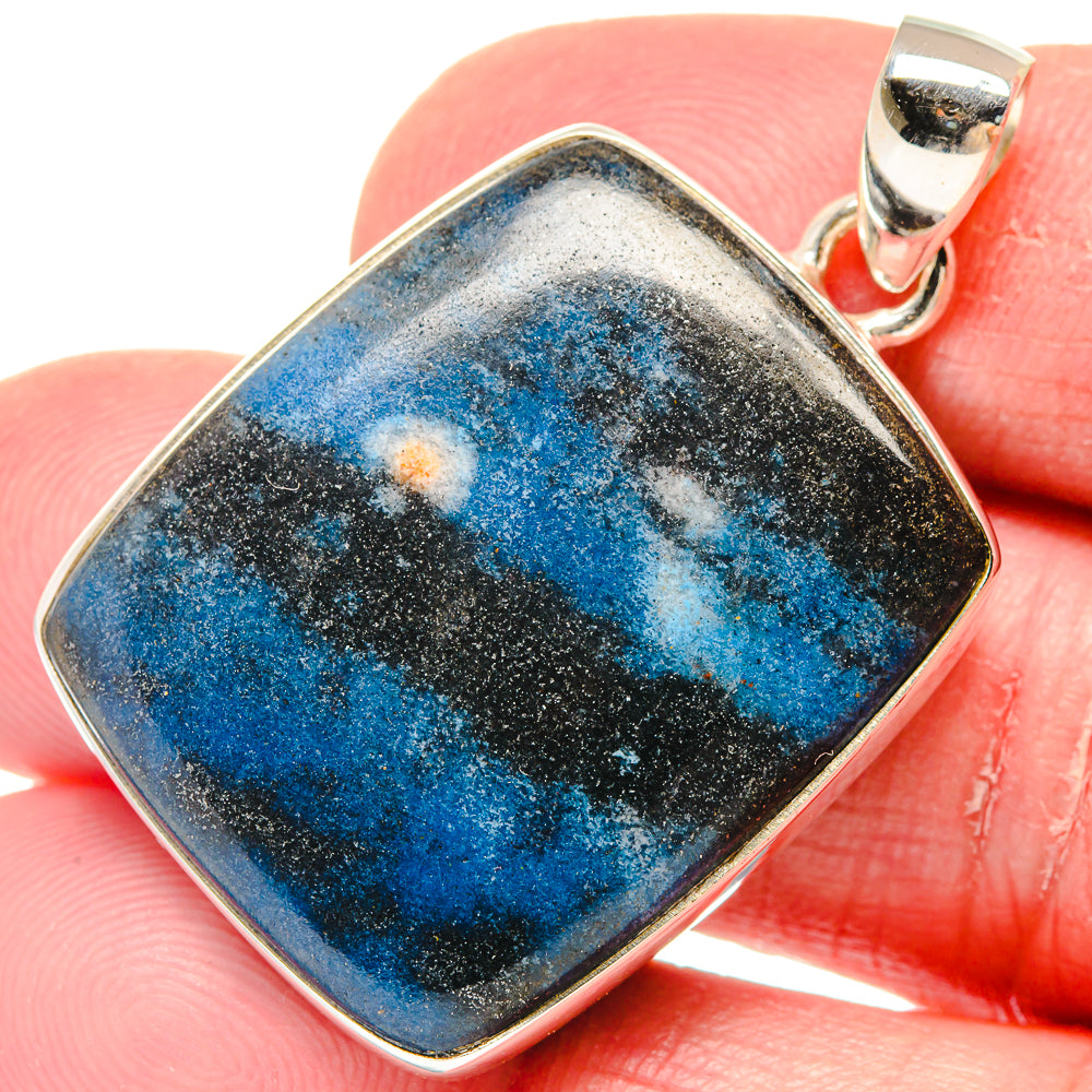 Shattuckite Pendants handcrafted by Ana Silver Co - PD20007