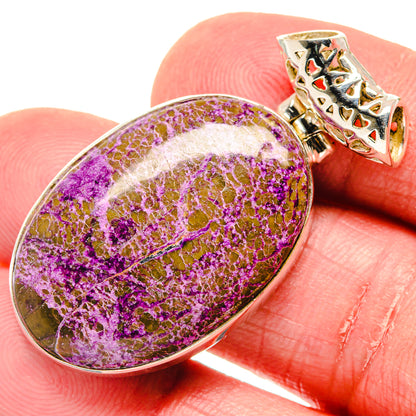 Stichtite Pendants handcrafted by Ana Silver Co - PD20010
