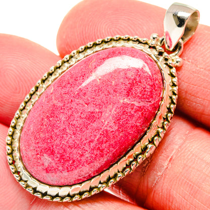 Rhodochrosite Pendants handcrafted by Ana Silver Co - PD20011
