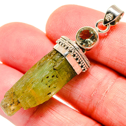 Peridot Pendants handcrafted by Ana Silver Co - PD20053