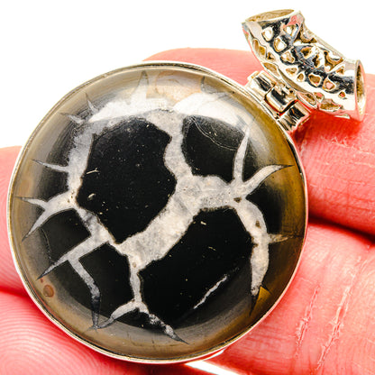 Septarian Geode Pendants handcrafted by Ana Silver Co - PD20059