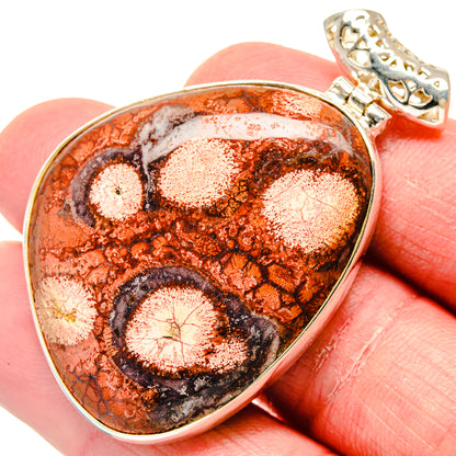 Poppy Jasper Pendants handcrafted by Ana Silver Co - PD20061