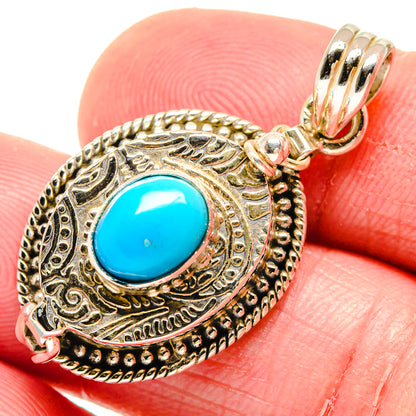 Larimar Pendants handcrafted by Ana Silver Co - PD20096
