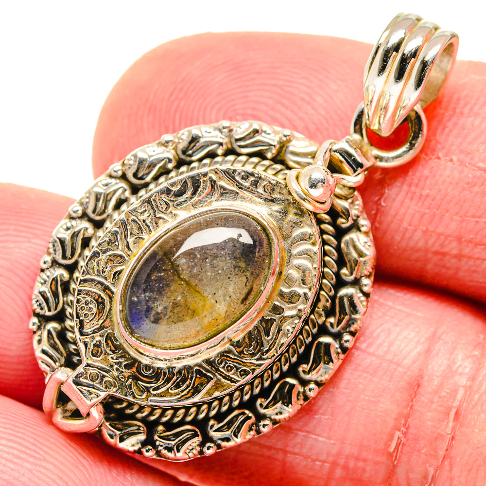 Labradorite Pendants handcrafted by Ana Silver Co - PD20097
