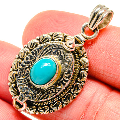 Larimar Pendants handcrafted by Ana Silver Co - PD20102