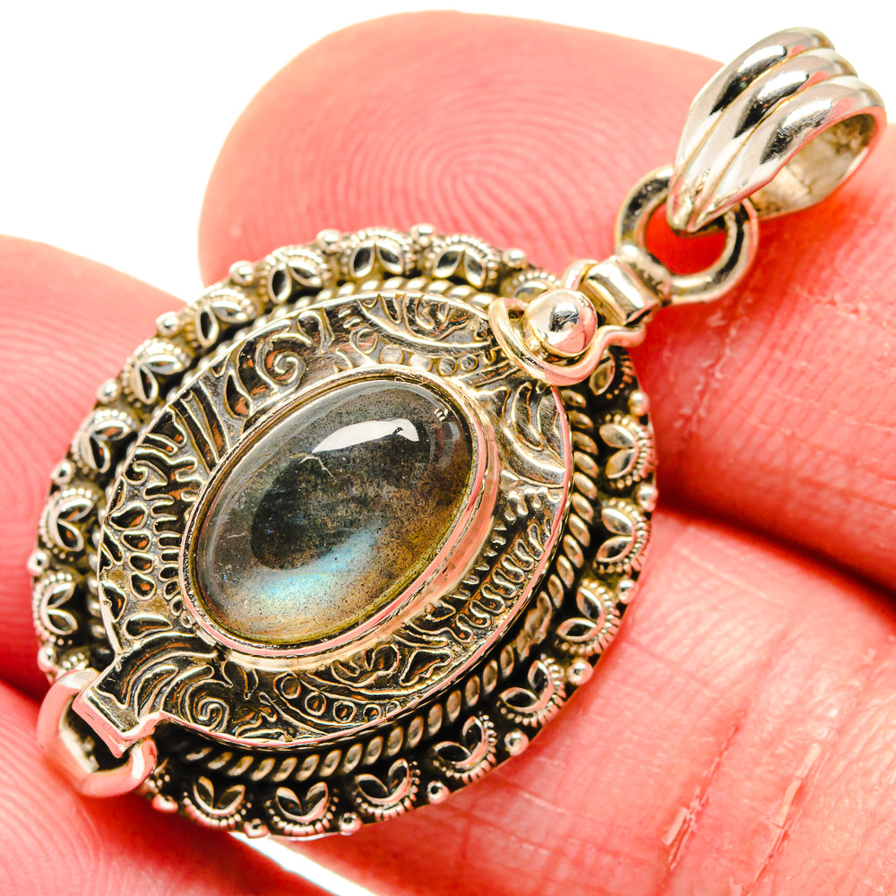 Labradorite Pendants handcrafted by Ana Silver Co - PD20104