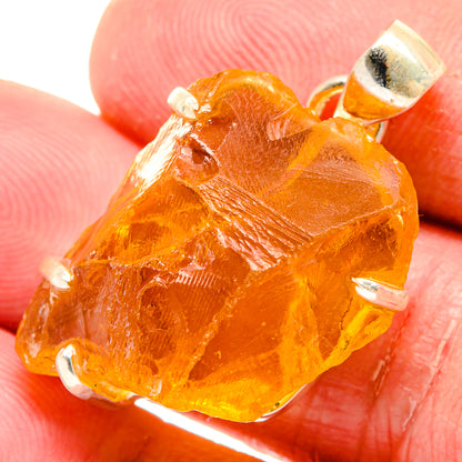 Citrine Pendants handcrafted by Ana Silver Co - PD20119