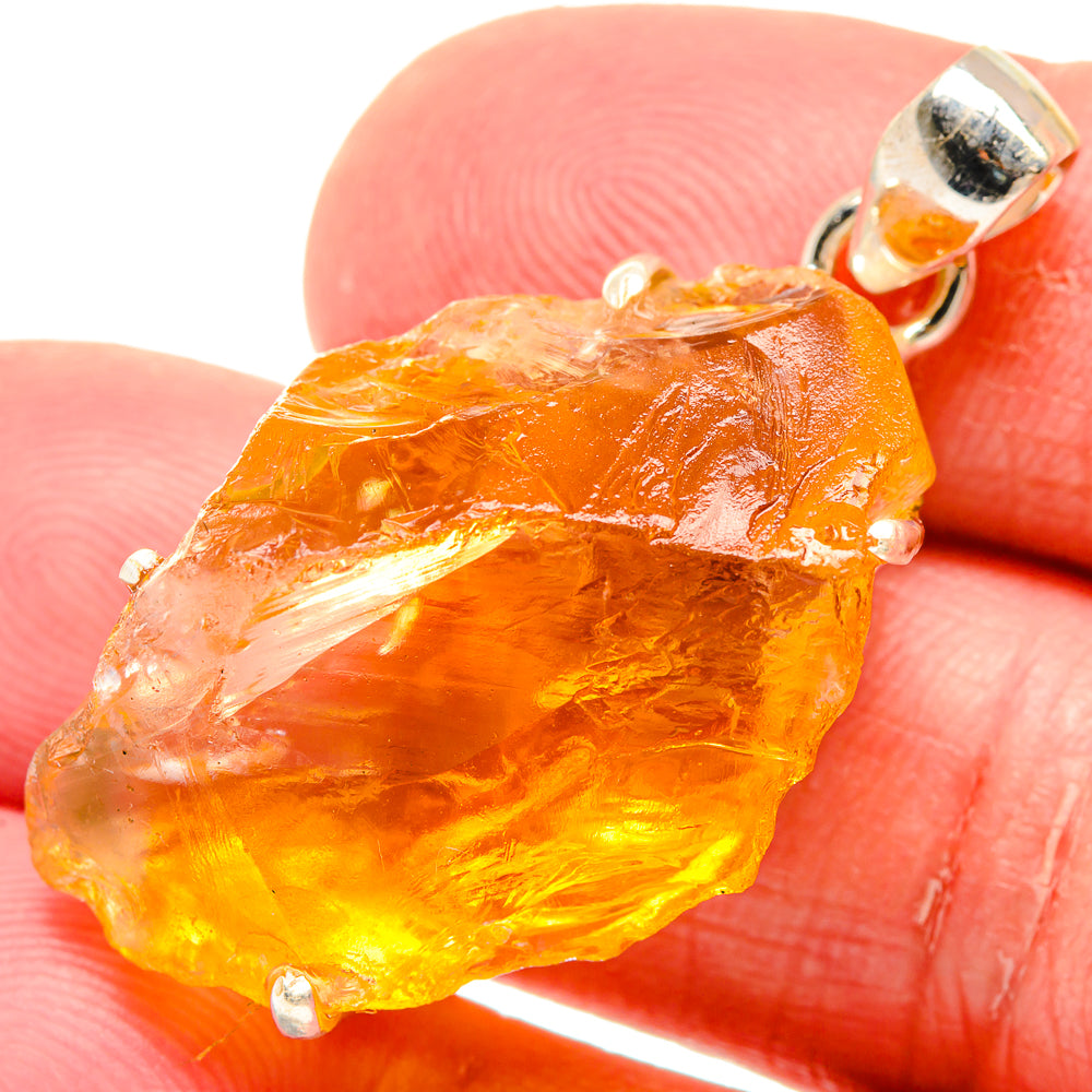 Citrine Pendants handcrafted by Ana Silver Co - PD20120