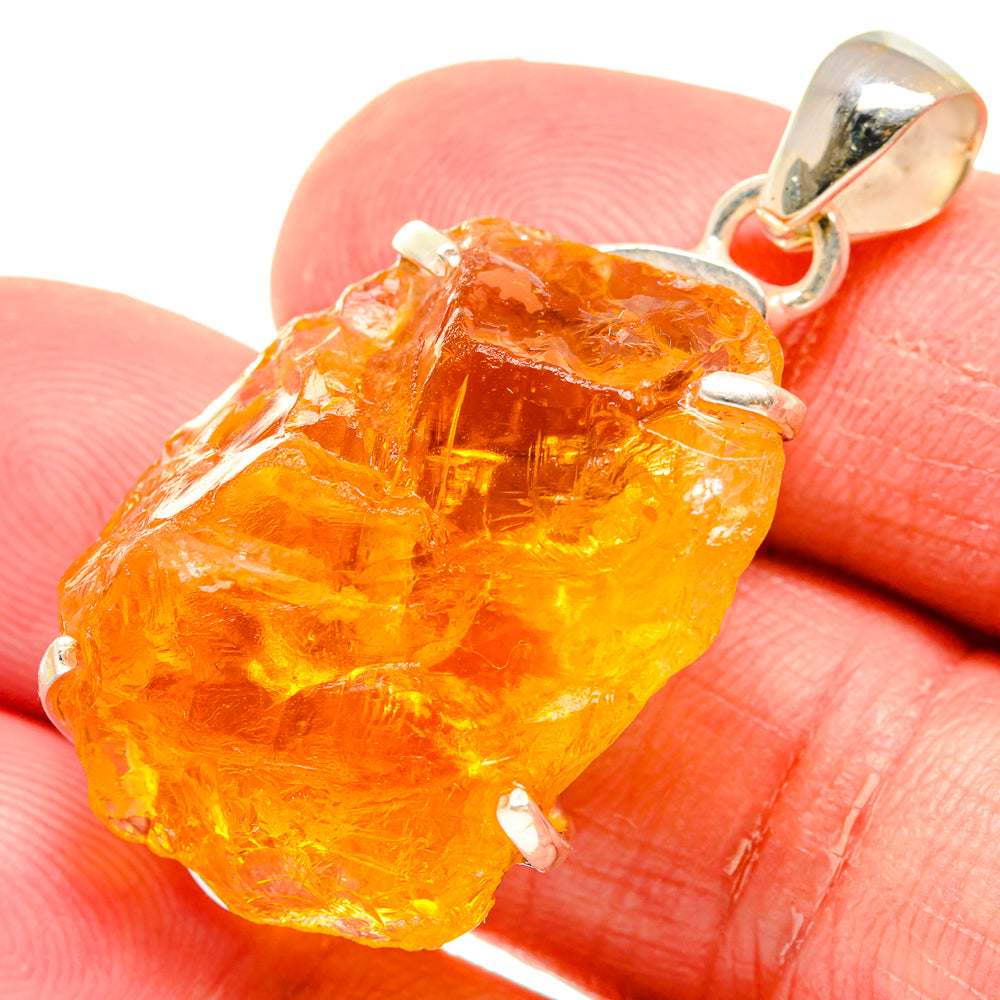 Citrine Pendants handcrafted by Ana Silver Co - PD20121