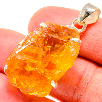 Citrine Pendants handcrafted by Ana Silver Co - PD20121