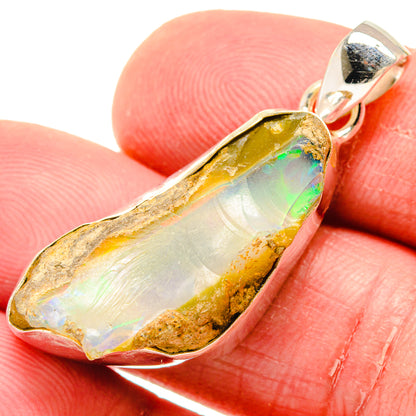 Ethiopian Opal Pendants handcrafted by Ana Silver Co - PD20127