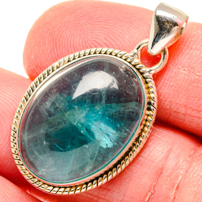 Aquamarine Pendants handcrafted by Ana Silver Co - PD20132