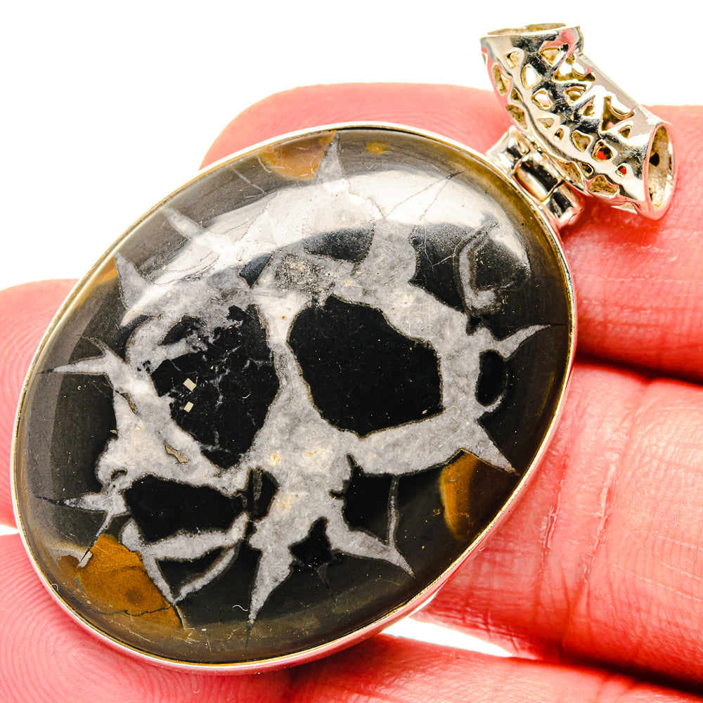 Septarian Geode Pendants handcrafted by Ana Silver Co - PD20137