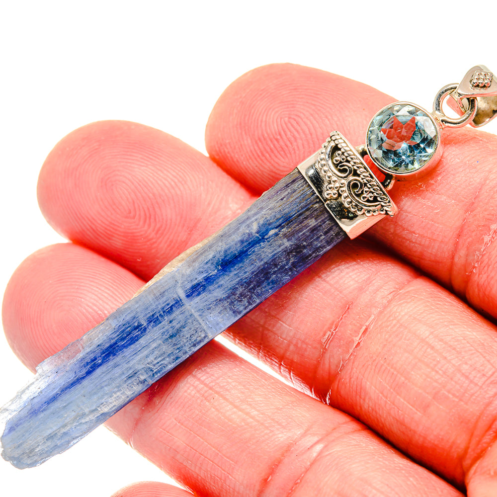 Kyanite Pendants handcrafted by Ana Silver Co - PD20160
