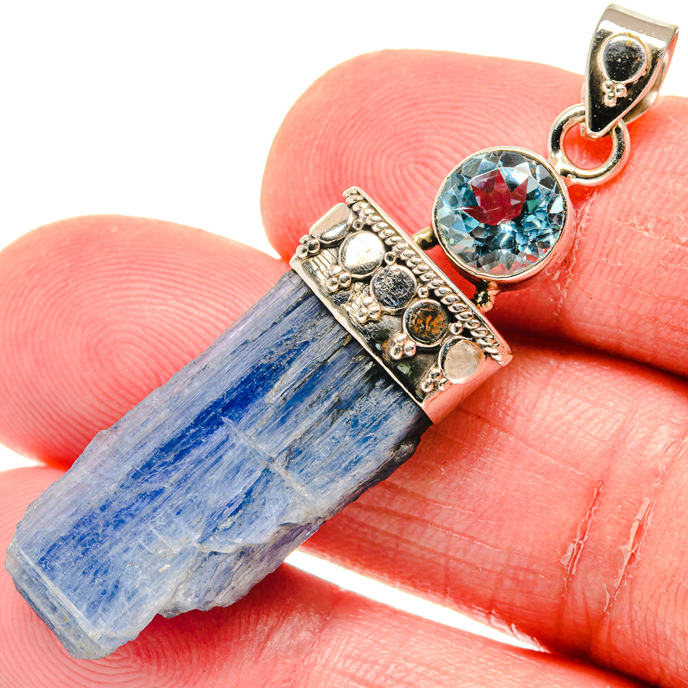 Kyanite Pendants handcrafted by Ana Silver Co - PD20161