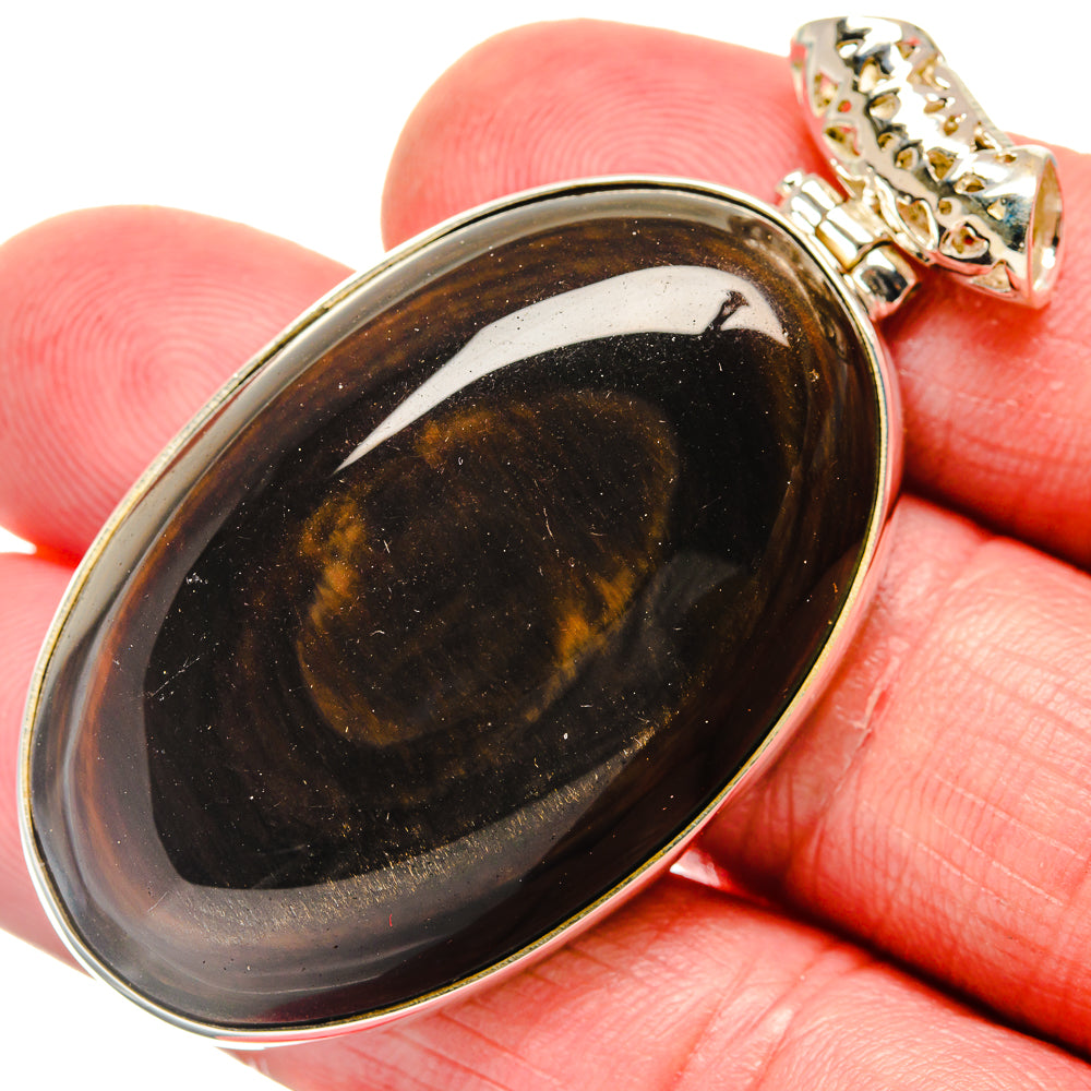 Hypersthene Pendants handcrafted by Ana Silver Co - PD20174