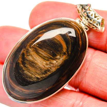 Hypersthene Pendants handcrafted by Ana Silver Co - PD20175