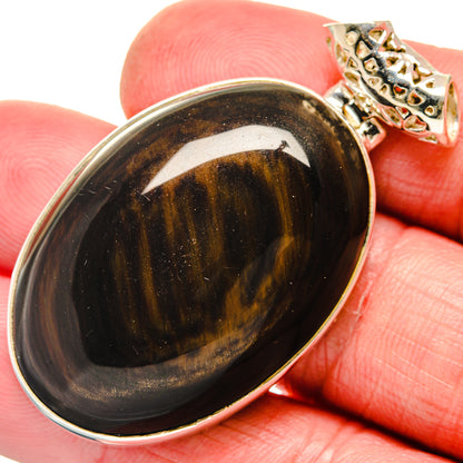 Hypersthene Pendants handcrafted by Ana Silver Co - PD20178