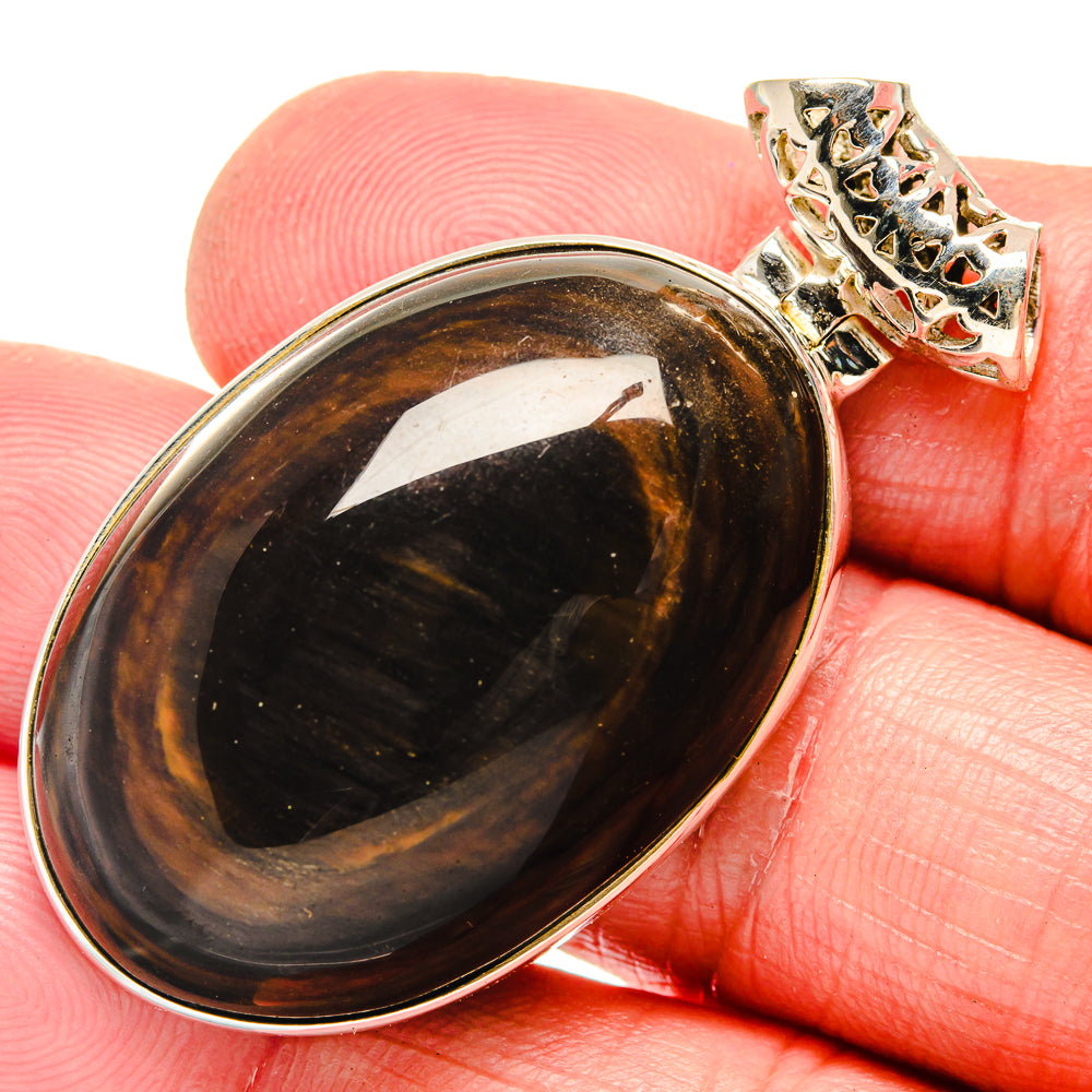 Hypersthene Pendants handcrafted by Ana Silver Co - PD20179