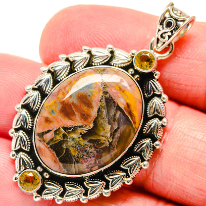 Butterfly Jasper Pendants handcrafted by Ana Silver Co - PD20196