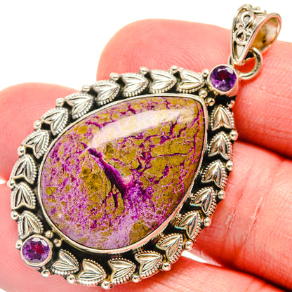 Stichtite Pendants handcrafted by Ana Silver Co - PD20198