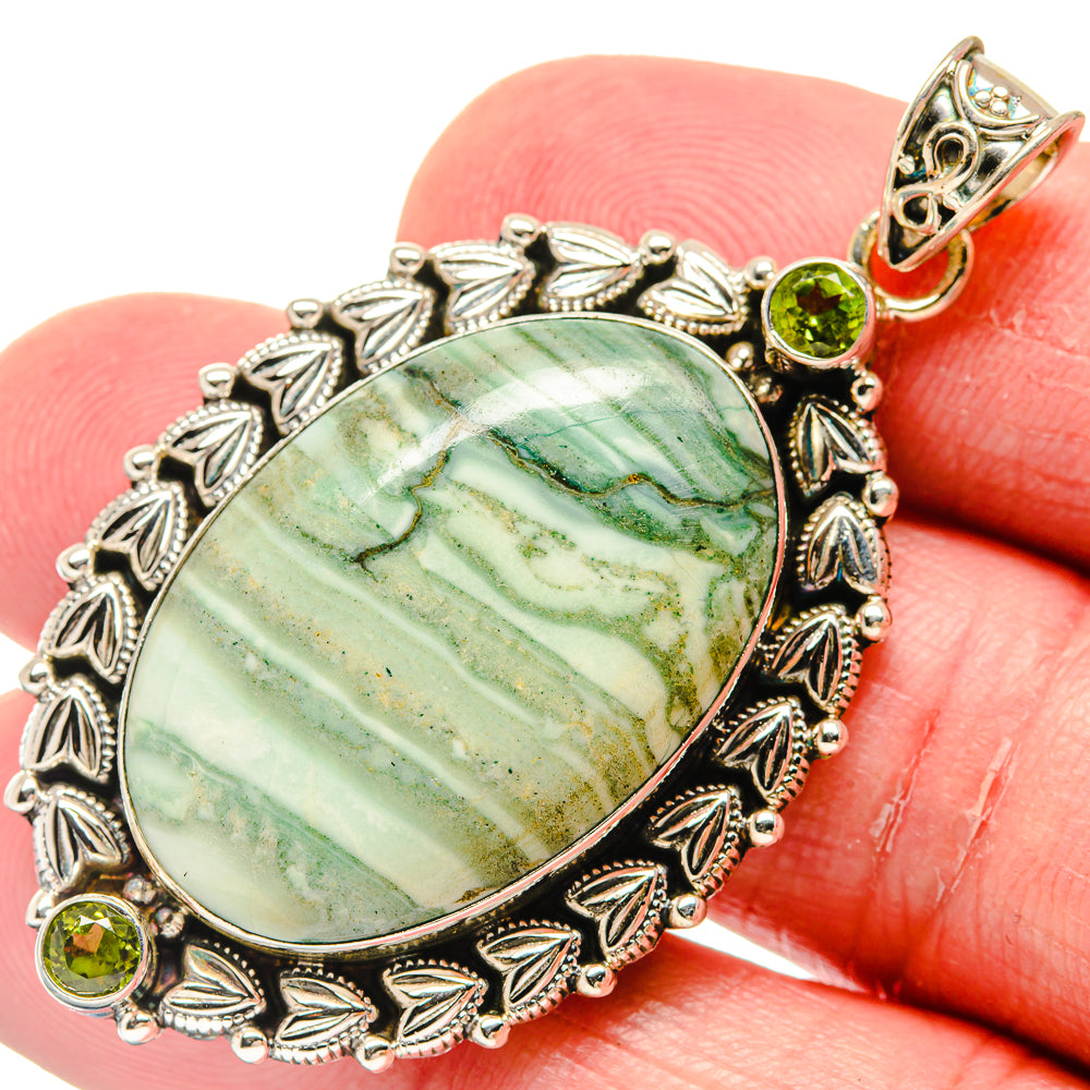 Ocean Jasper Pendants handcrafted by Ana Silver Co - PD20200