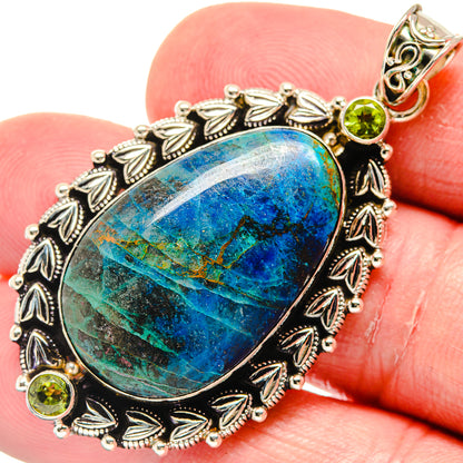 Shattuckite Pendants handcrafted by Ana Silver Co - PD20203