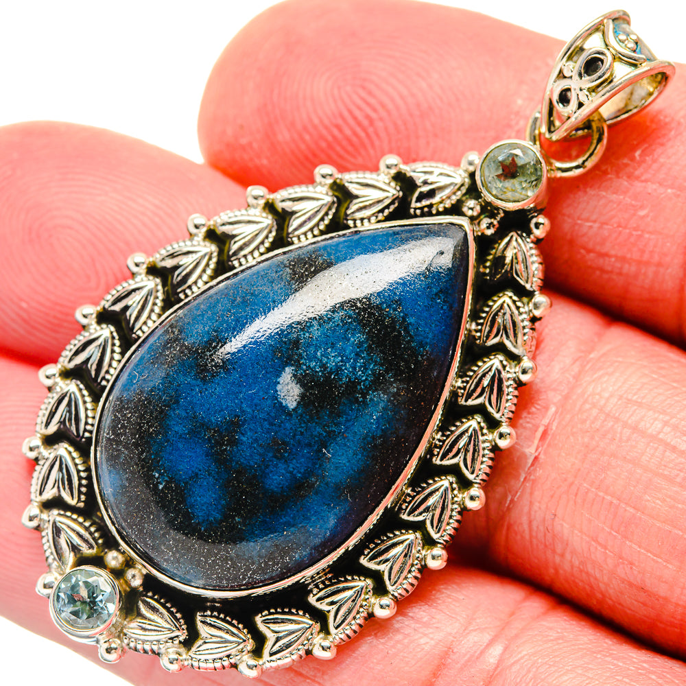 Shattuckite Pendants handcrafted by Ana Silver Co - PD20204