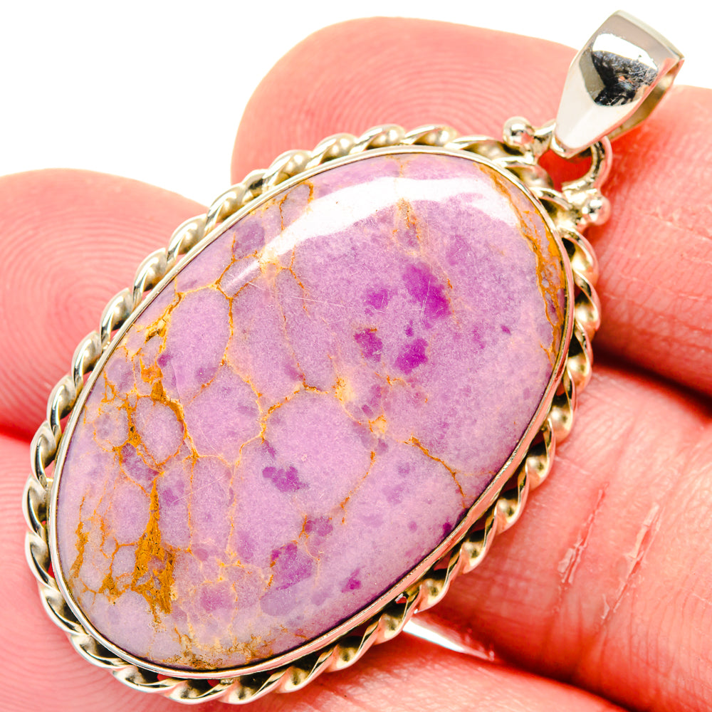 Phosphosiderite Pendants handcrafted by Ana Silver Co - PD20219
