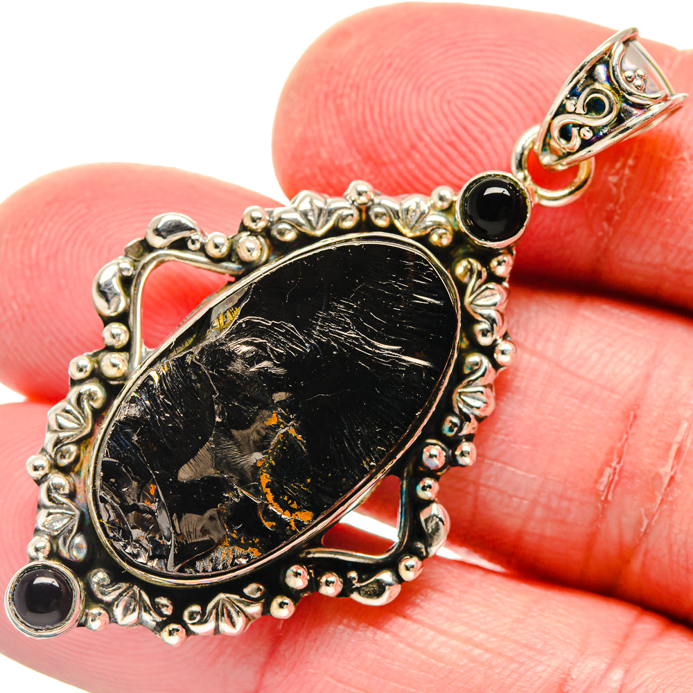 Shungite Pendants handcrafted by Ana Silver Co - PD20220