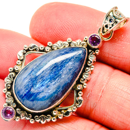 Kyanite Pendants handcrafted by Ana Silver Co - PD20223