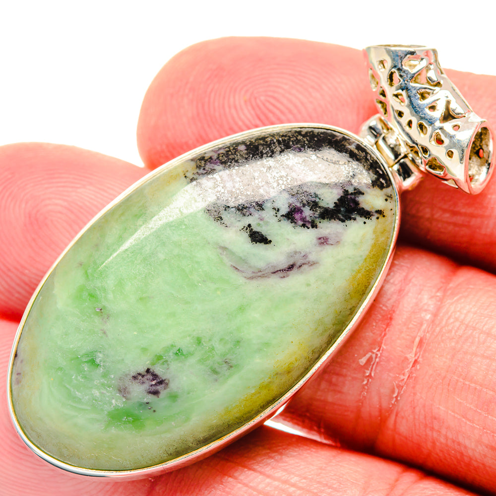 Kammererite Pendants handcrafted by Ana Silver Co - PD20241