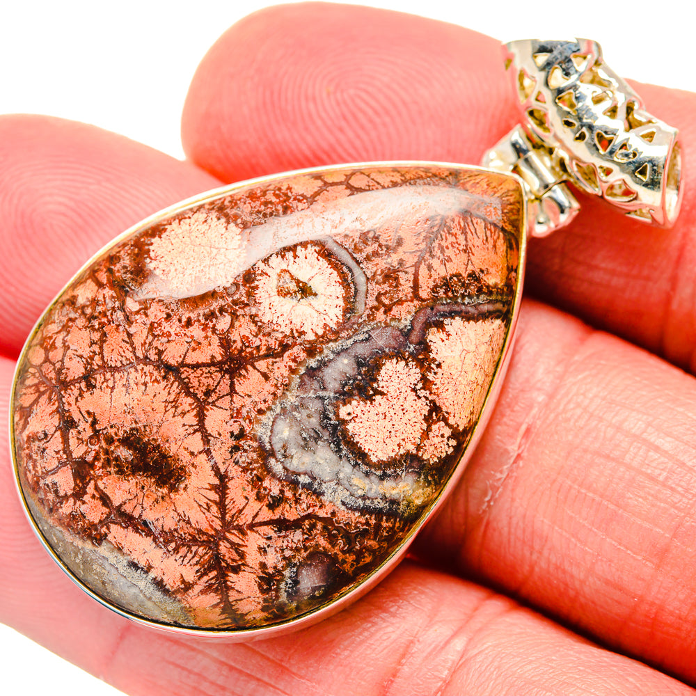 Poppy Jasper Pendants handcrafted by Ana Silver Co - PD20242