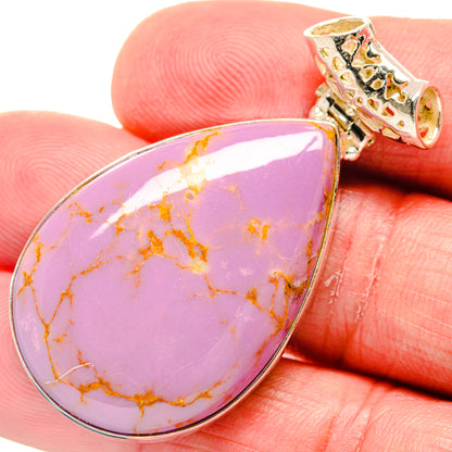 Phosphosiderite Pendants handcrafted by Ana Silver Co - PD20243