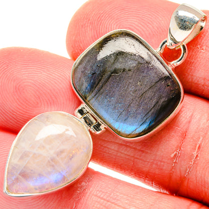 Labradorite Pendants handcrafted by Ana Silver Co - PD20259