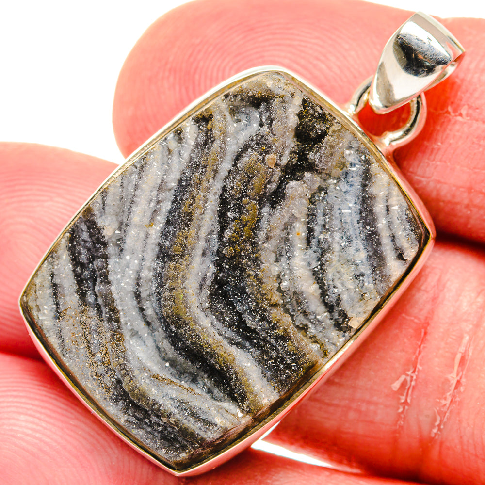 Desert Druzy Pendants handcrafted by Ana Silver Co - PD20262