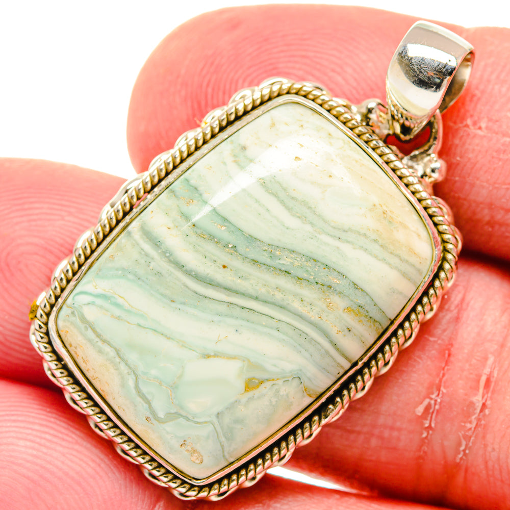 Ocean Jasper Pendants handcrafted by Ana Silver Co - PD20280