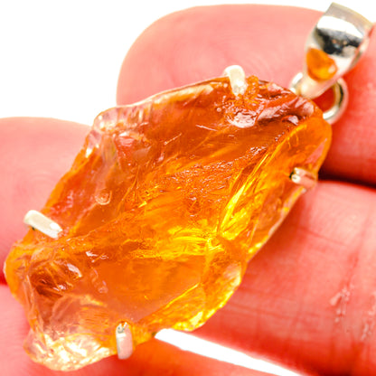Citrine Pendants handcrafted by Ana Silver Co - PD20290