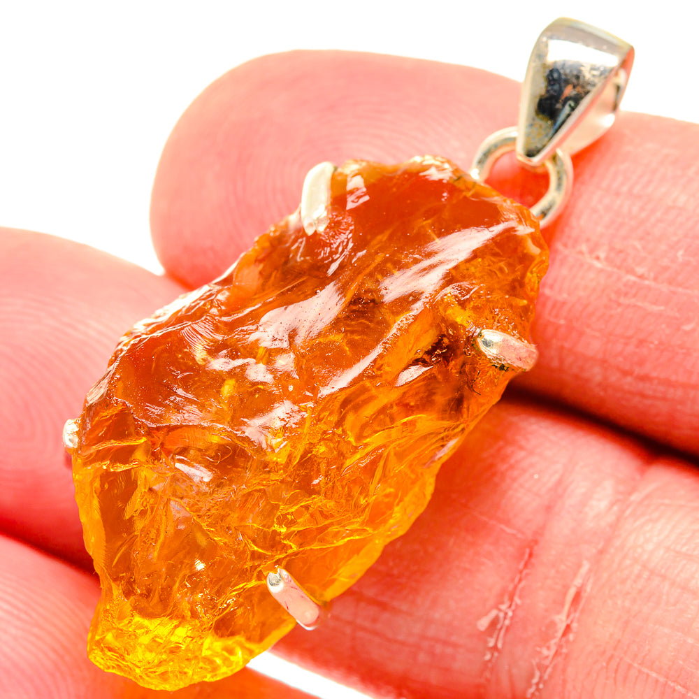 Citrine Pendants handcrafted by Ana Silver Co - PD20291