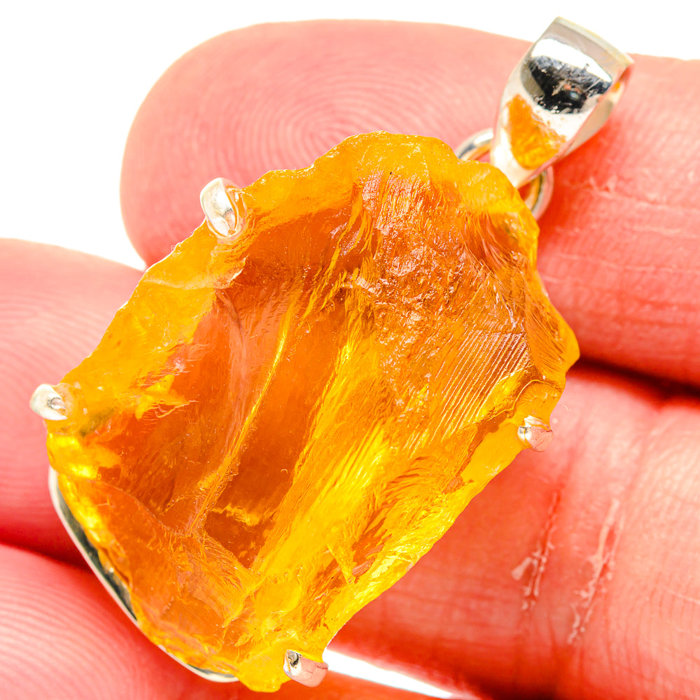 Citrine Pendants handcrafted by Ana Silver Co - PD20292