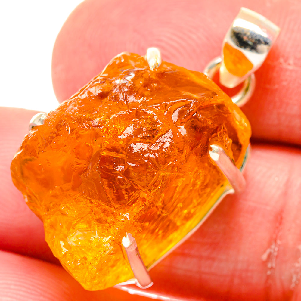 Citrine Pendants handcrafted by Ana Silver Co - PD20293