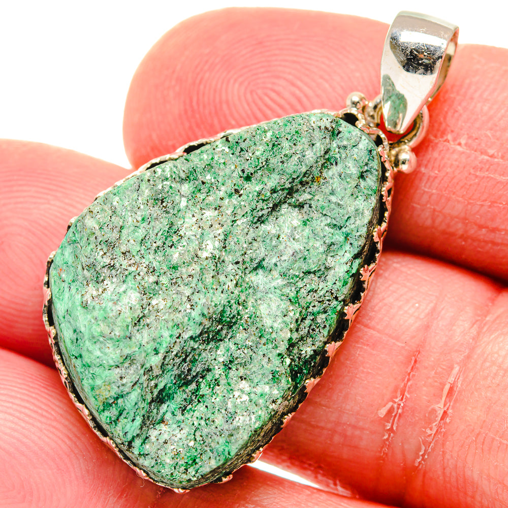 Chrysoprase Pendants handcrafted by Ana Silver Co - PD20298