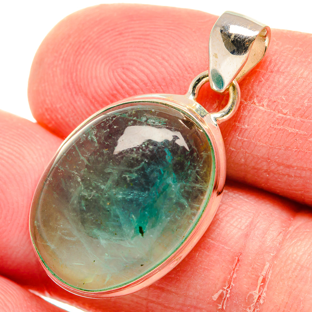 Peruvian Opal Pendants handcrafted by Ana Silver Co - PD20322